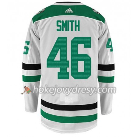 Pánské Hokejový Dres Dallas Stars GEMEL SMITH 46 Adidas Bílá Authentic